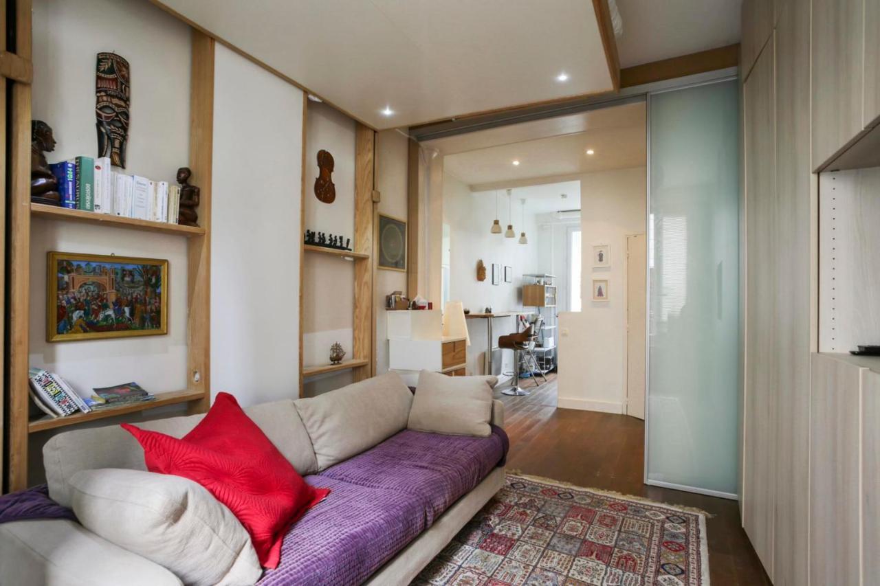 Hidden Abode With Large Patio In Buttes-Chaumont - Paris Ngoại thất bức ảnh